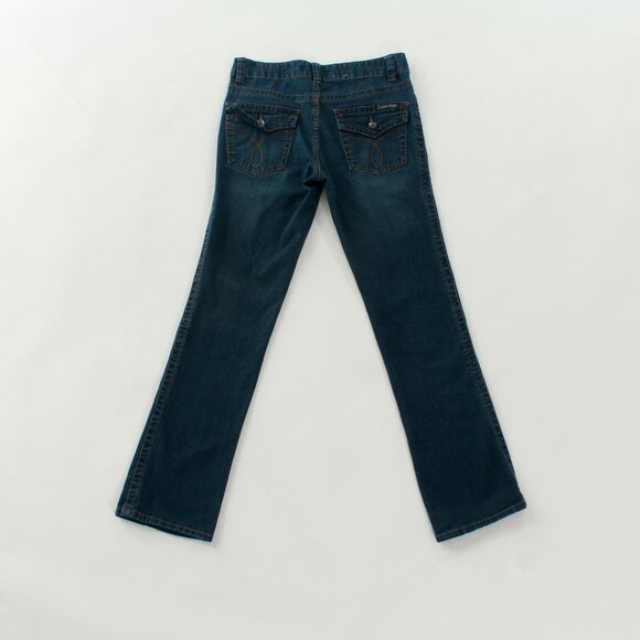 NWT! Calvin Klein Y2K Lean Bootcut Jeans | Iconic Vintage Fit - Picture 3 of 9